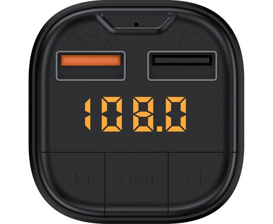 FM модулятор Armorstandart ASF1 18W QC3.0 2xUSB black (ARM82826), изображение 3 FM модулятор Armorstandart ASF1 18W QC3.0 2xUSB black (ARM82826), изображение 3