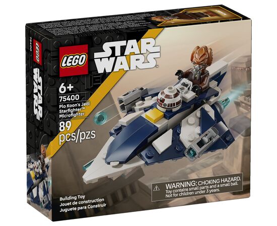 Конструктор LEGO Star Wars Джедайский звездный микроистребитель Пло Куна (75400)