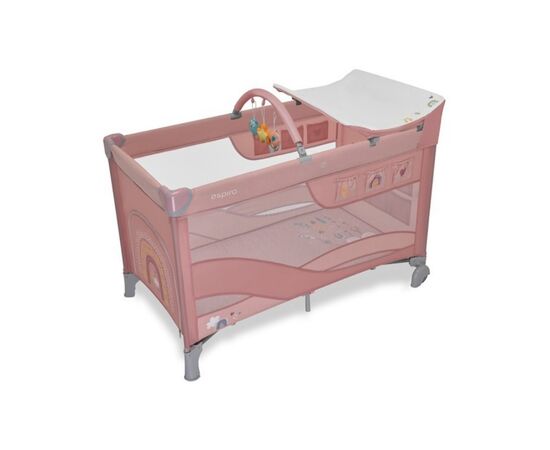 Дитячий манеж Espiro DREAM 108 PINK SMILE (5906724205392)