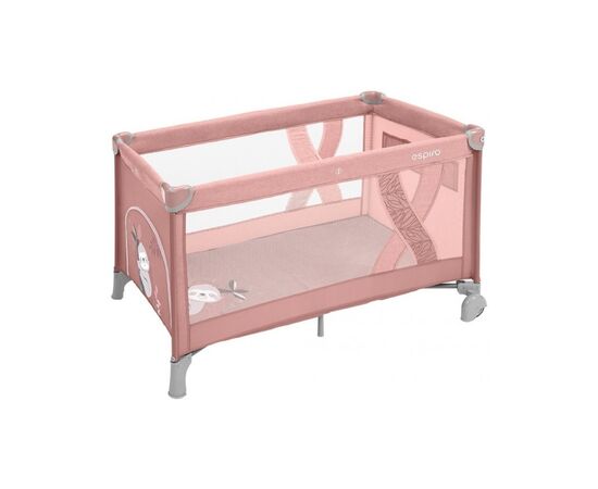 Дитячий манеж Espiro SIMPLE 08 PINK (5906724206306)