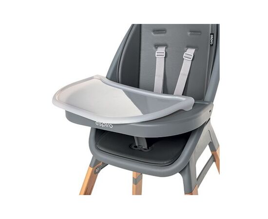 Стульчик для кормления Espiro SENSE 27 WHITE GRAY (5906724203381), изображение 8 Стульчик для кормления Espiro SENSE 27 WHITE GRAY (5906724203381), изображение 8
