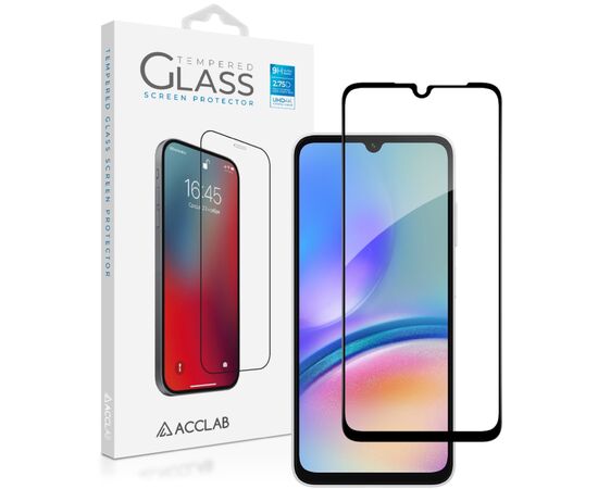 Стекло защитное ACCLAB Full Glue Samsung A05S Black (1283126581908)