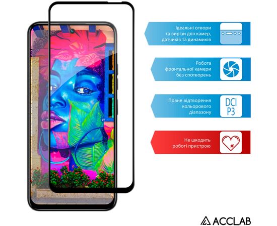 Скло захисне ACCLAB Full Glue Tecno Spark 30C Black (1283126599347), зображення 5 Скло захисне ACCLAB Full Glue Tecno Spark 30C Black (1283126599347), зображення 5
