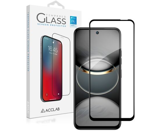 Стекло защитное ACCLAB Full Glue Tecno Spark 30C Black (1283126599347)