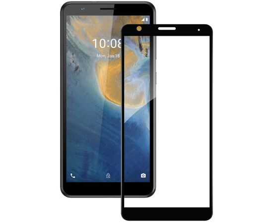 Скло захисне ACCLAB Full Glue ZTE Blade A31 Plus Black (1283126523083), зображення 2 Скло захисне ACCLAB Full Glue ZTE Blade A31 Plus Black (1283126523083), зображення 2