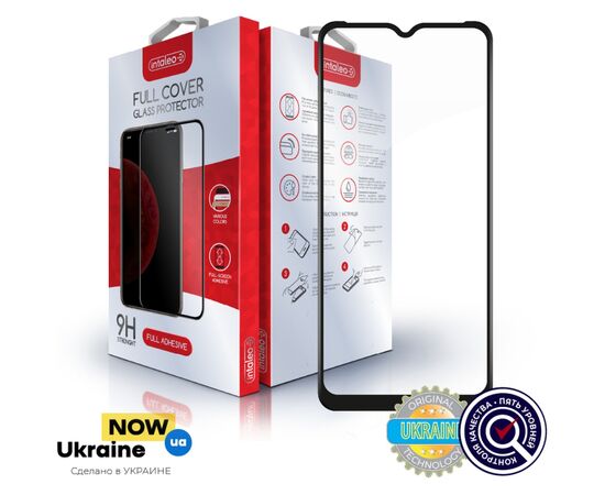Стекло защитное Intaleo Full Glue RealMe C21 Black (1283126518508)