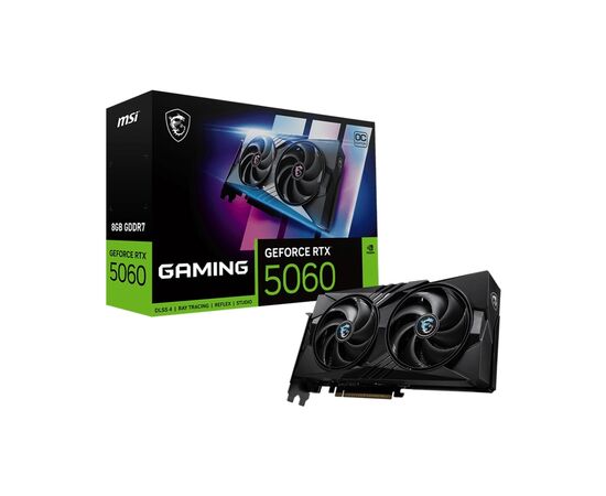 Видеокарта MSI GeForce RTX5060 8Gb GAMING OC (RTX 5060 8G GAMING OC), изображение 5 Видеокарта MSI GeForce RTX5060 8Gb GAMING OC (RTX 5060 8G GAMING OC), изображение 5