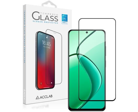 Стекло защитное ACCLAB Full Glue Realme 12+ Black (1283126592454)