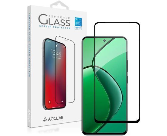 Стекло защитное ACCLAB Full Glue Realme 13+ Black (1283126607561)