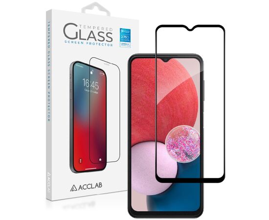 Скло захисне ACCLAB Full Glue Samsung A13 4G Black (1283126524219)