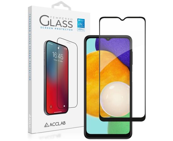 Стекло защитное ACCLAB Full Glue Samsung A13 5G Black (1283126519017)