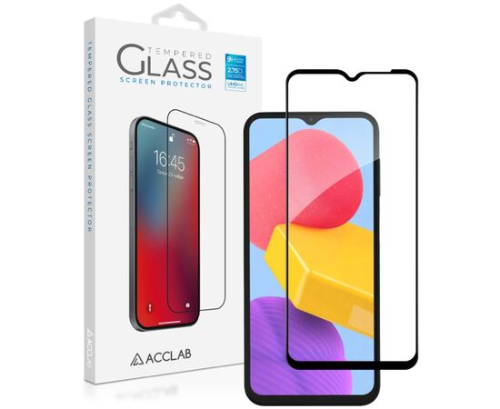 Стекло защитное ACCLAB Full Glue Samsung M13 Black (1283126544927)