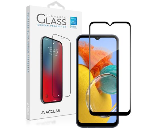 Стекло защитное ACCLAB Full Glue Samsung M14 Black (1283126579882)