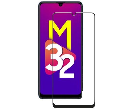 Скло захисне ACCLAB Full Glue Samsung M32 Black (1283126513787), зображення 2 Скло захисне ACCLAB Full Glue Samsung M32 Black (1283126513787), зображення 2