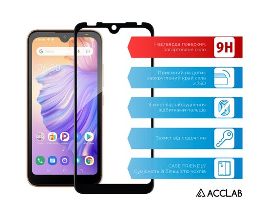 Скло захисне ACCLAB Full Glue Tecno Pop 5 Go Black (1283126573347), зображення 3 Скло захисне ACCLAB Full Glue Tecno Pop 5 Go Black (1283126573347), зображення 3