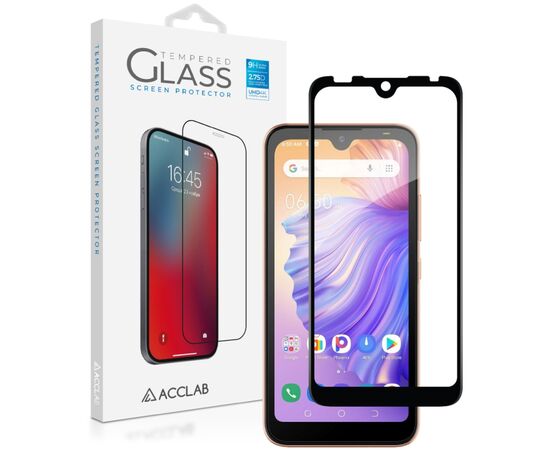 Стекло защитное ACCLAB Full Glue Tecno Pop 5 Go Black (1283126573347)