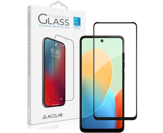 Стекло защитное ACCLAB Full Glue Tecno Spark 20C Black (1283126589034)