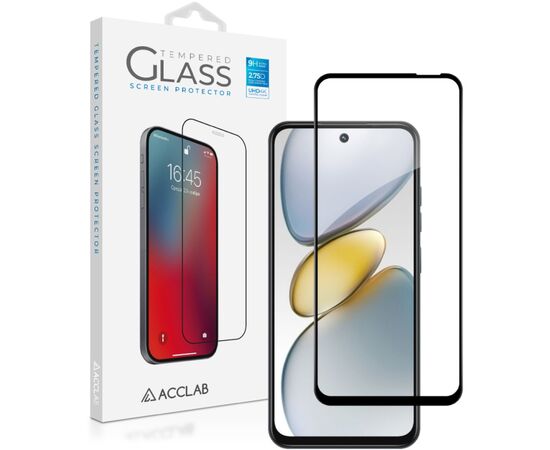 Стекло защитное ACCLAB Full Glue Tecno Spark Go 1 Black (1283126607745)
