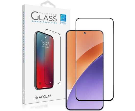 Стекло защитное ACCLAB Full Glue Xiaomi 15 Black (1283126607387)