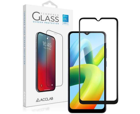 Скло захисне ACCLAB Full Glue Xiaomi Poco C50 Black (1283126589713)