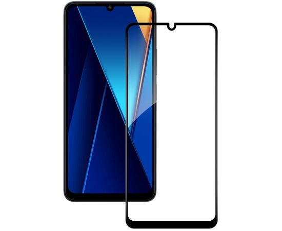 Стекло защитное ACCLAB Full Glue Xiaomi Poco C65 Black (1283126583636), изображение 2 Стекло защитное ACCLAB Full Glue Xiaomi Poco C65 Black (1283126583636), изображение 2