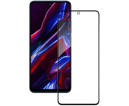 Стекло защитное ACCLAB Full Glue Xiaomi Poco X5 Black (1283126567360), изображение 2 Стекло защитное ACCLAB Full Glue Xiaomi Poco X5 Black (1283126567360), изображение 2