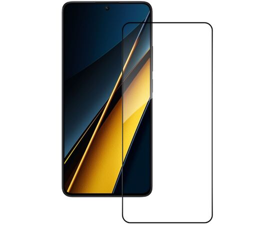 Стекло защитное ACCLAB Full Glue Xiaomi Poco X6 Pro Black (1283126588679), изображение 2 Стекло защитное ACCLAB Full Glue Xiaomi Poco X6 Pro Black (1283126588679), изображение 2
