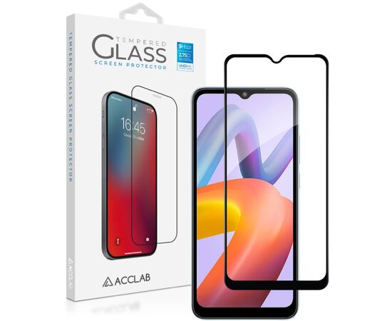 Стекло защитное ACCLAB Full Glue Xiaomi Redmi A2+ Black (1283126564574)