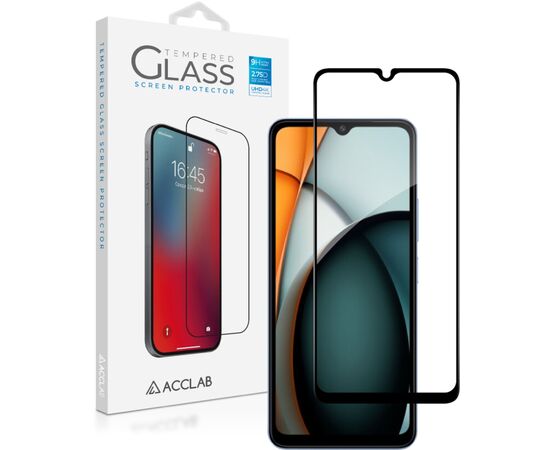 Стекло защитное ACCLAB Full Glue Xiaomi Redmi A3 Black (1283126591327)