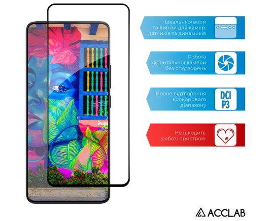 Скло захисне ACCLAB Full Glue Xiaomi Redmi Note 13 Pro Plus 5G Black (1283126583827), зображення 5 Скло захисне ACCLAB Full Glue Xiaomi Redmi Note 13 Pro Plus 5G Black (1283126583827), зображення 5
