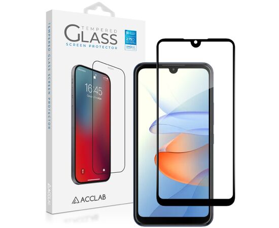Стекло защитное ACCLAB Full Glue ZTE Blade L220 Black (1283126583346)