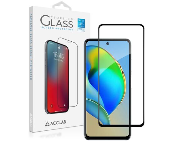 Стекло защитное ACCLAB Full Glue ZTE V40S Black (1283126575655)