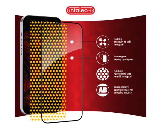 Скло захисне Intaleo Full Glue Apple iPhone 16 Pro Max Black (1283126593819), зображення 7 Скло захисне Intaleo Full Glue Apple iPhone 16 Pro Max Black (1283126593819), зображення 7