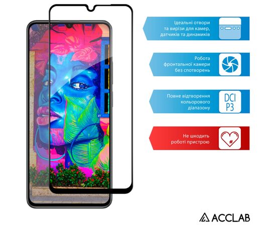 Скло захисне ACCLAB Full Glue Realme C61 Black (1283126594038), зображення 5 Скло захисне ACCLAB Full Glue Realme C61 Black (1283126594038), зображення 5