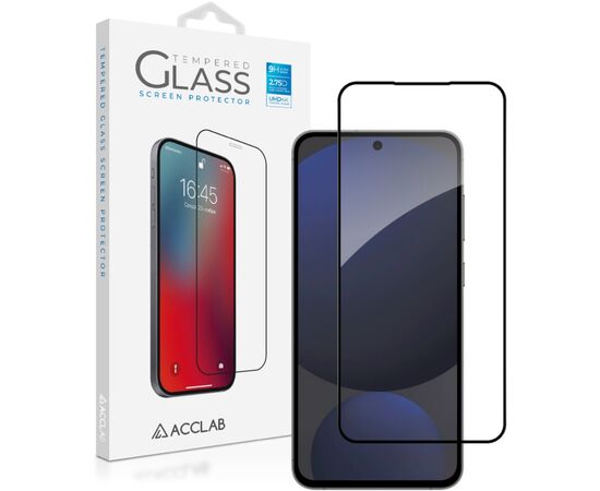 Стекло защитное ACCLAB Full Glue Samsung S24FE Black (1283126594830)