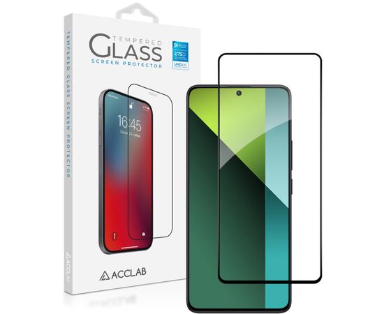 Стекло защитное ACCLAB Full Glue Xiaomi Redmi Note 13 5G Black (1283126583773)