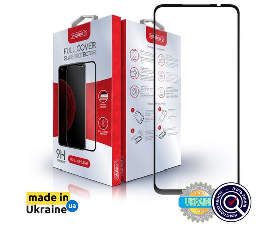 Стекло защитное Intaleo Full Glue MOTO G24/G34 Black (1283126589980)