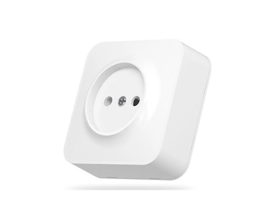 Розетка Videx BINERA IP20 зовнішня 1ая біла (VF-BNS21-W)