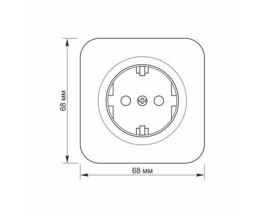 Розетка Videx BINERA IP20 наружная 1ая с заземлением белая (VF-BNS21G-W), изображение 4 Розетка Videx BINERA IP20 наружная 1ая с заземлением белая (VF-BNS21G-W), изображение 4