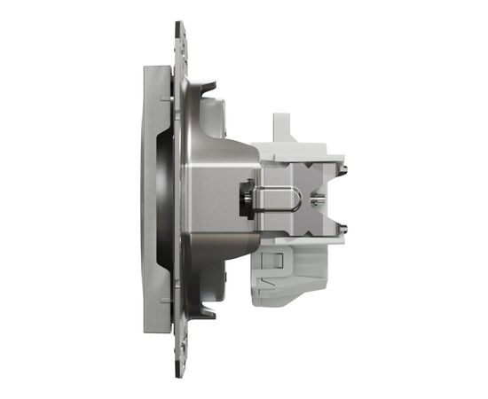 Розетка Schneider Electric ASFORA без заземлення алюм. (EPH3000161), изображение 4 Розетка Schneider Electric ASFORA без заземлення алюм. (EPH3000161), изображение 4