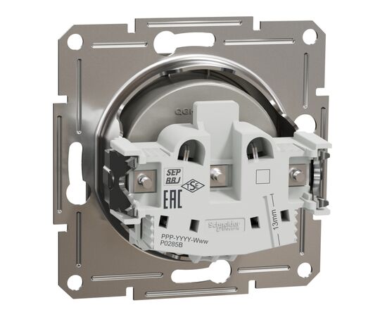 Розетка Schneider Electric ASFORA без заземления бронза (EPH3000169), изображение 7 Розетка Schneider Electric ASFORA без заземления бронза (EPH3000169), изображение 7