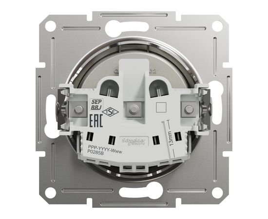Розетка Schneider Electric ASFORA без заземления бронза (EPH3000169), изображение 8 Розетка Schneider Electric ASFORA без заземления бронза (EPH3000169), изображение 8