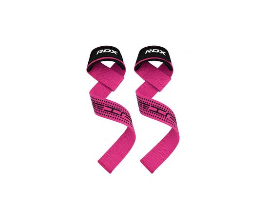 Кистьові лямки RDX S4 Gym Cotton Gel Straps Pink Plus (WAC-S4P+), зображення 3 Кистьові лямки RDX S4 Gym Cotton Gel Straps Pink Plus (WAC-S4P+), зображення 3