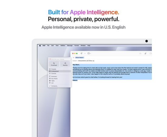 Компьютер Apple 24" iMac Retina 4.5K / Apple M4 (10-c/CPU, 10-c/GPU), 16, 512, Silver, Model A3137 (MWUV3UA/A), изображение 4 Компьютер Apple 24" iMac Retina 4.5K / Apple M4 (10-c/CPU, 10-c/GPU), 16, 512, Silver, Model A3137 (MWUV3UA/A), изображение 4