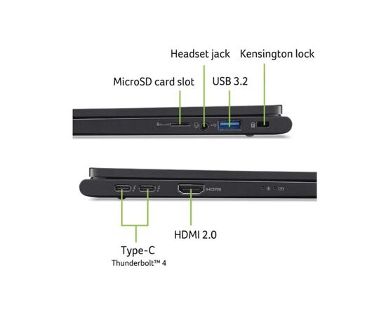 Ноутбук Acer TravelMate TMP614-73 (NX.B5WEU.004), изображение 10 Ноутбук Acer TravelMate TMP614-73 (NX.B5WEU.004), изображение 10