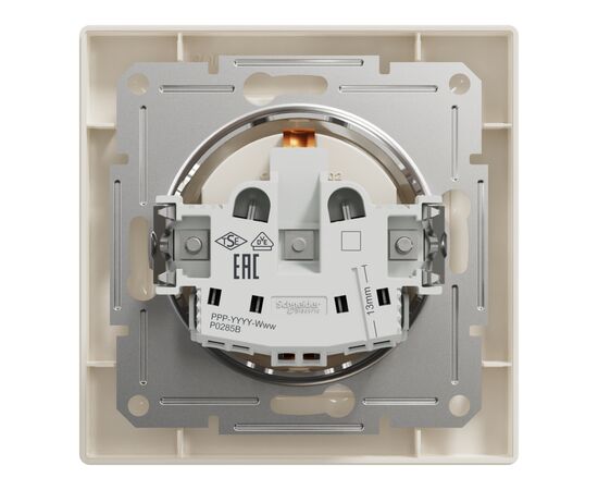 Розетка Schneider Electric ASFORA крем (EPH2900123), изображение 8 Розетка Schneider Electric ASFORA крем (EPH2900123), изображение 8