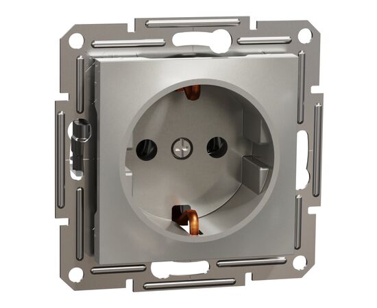 Розетка Schneider Electric ASFORA бронза (EPH2900169), изображение 2 Розетка Schneider Electric ASFORA бронза (EPH2900169), изображение 2