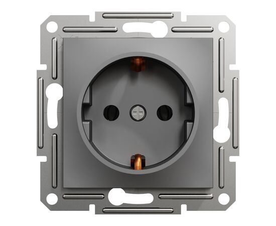 Розетка Schneider Electric ASFORA  антрацит (EPH2900171)