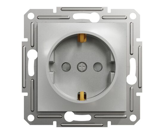 Розетка Schneider Electric ASFORA зі штор. алюміній (EPH2900261)