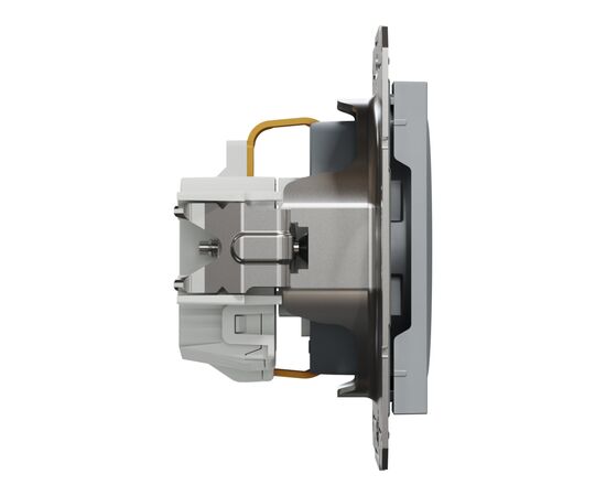 Розетка Schneider Electric ASFORA со штор. сталь (EPH2900262), изображение 3 Розетка Schneider Electric ASFORA со штор. сталь (EPH2900262), изображение 3